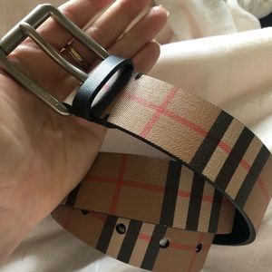 Authentic Burberry belt size 38/90